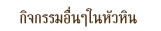 other activities